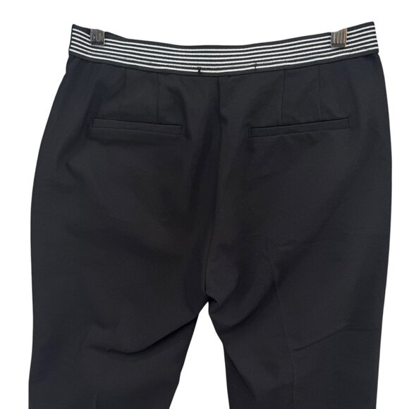 Zara Dress Pants Womens Black Stretch Skinny Leg Flat Front Size M - Picture 3 of 12